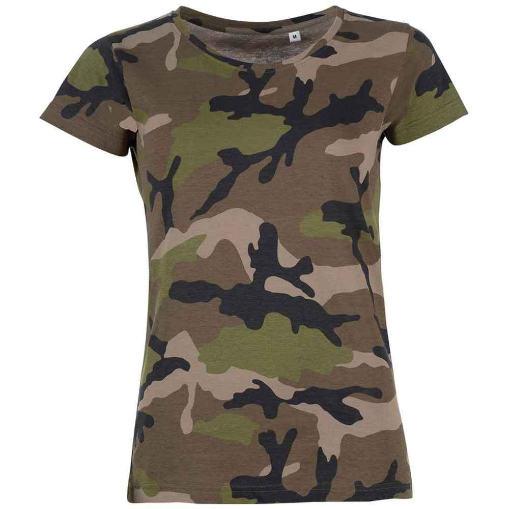 SOL'S Ladies Camo T-Shirt 1187