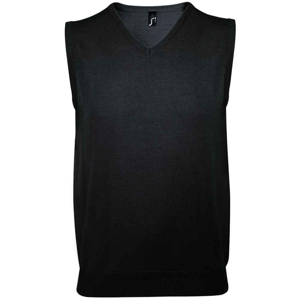 SOL'S Unisex Gentlemen Sleeveless Cotton Acrylic V Neck Sweater 10591