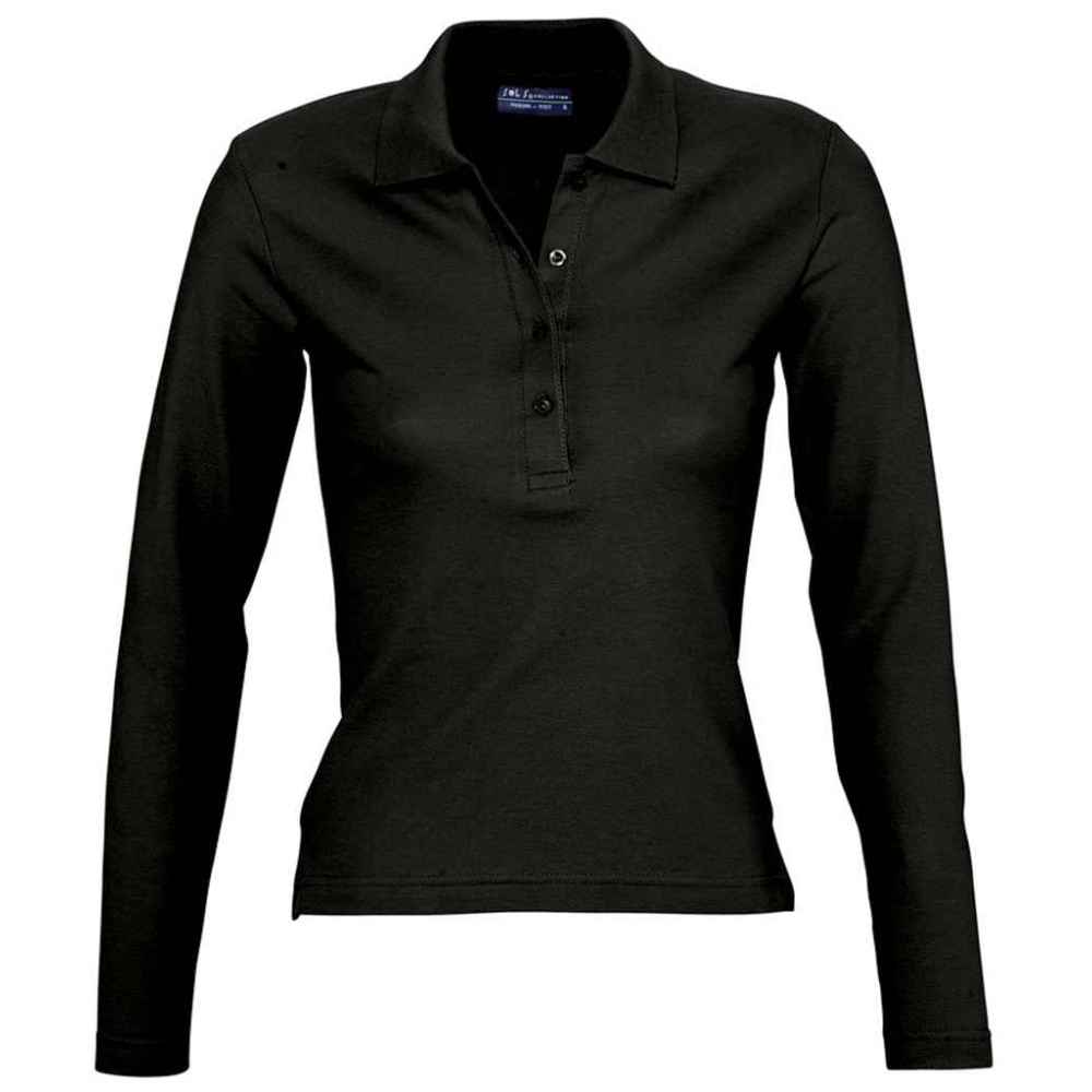 SOL'S Ladies Podium Long Sleeve Cotton Piqué Polo Shirt 11317