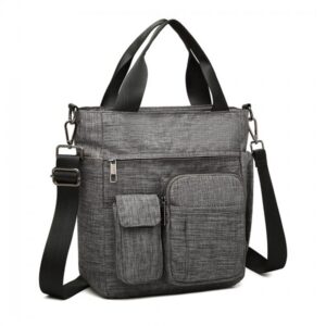 Kono Multi-Compartment Tote Shoulder Bag LB6923 GY