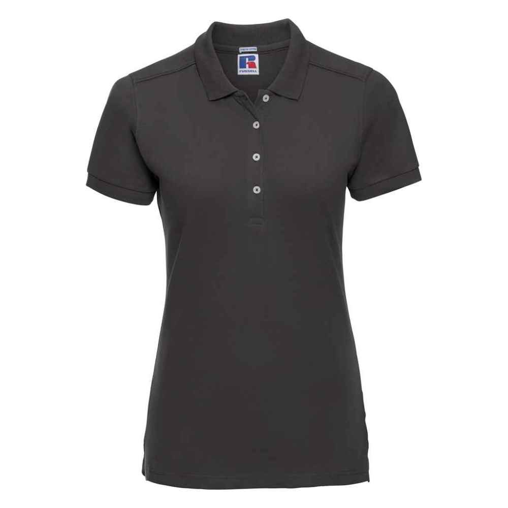 Russell Ladies Stretch Piqué Polo Shirt 566F