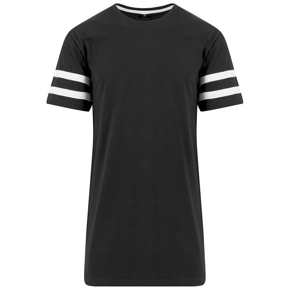 Build Your Brand Stripe Jersey tee BY032