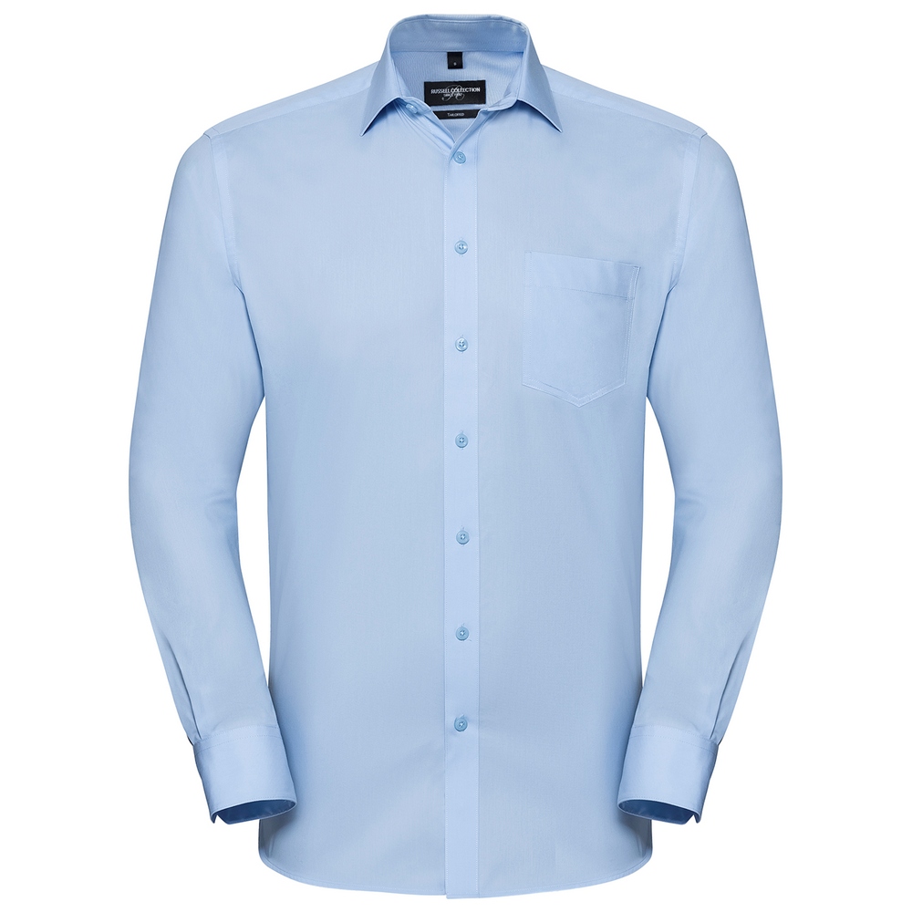 Russell Collection Long sleeve tailored Coolmax® shirt J972M
