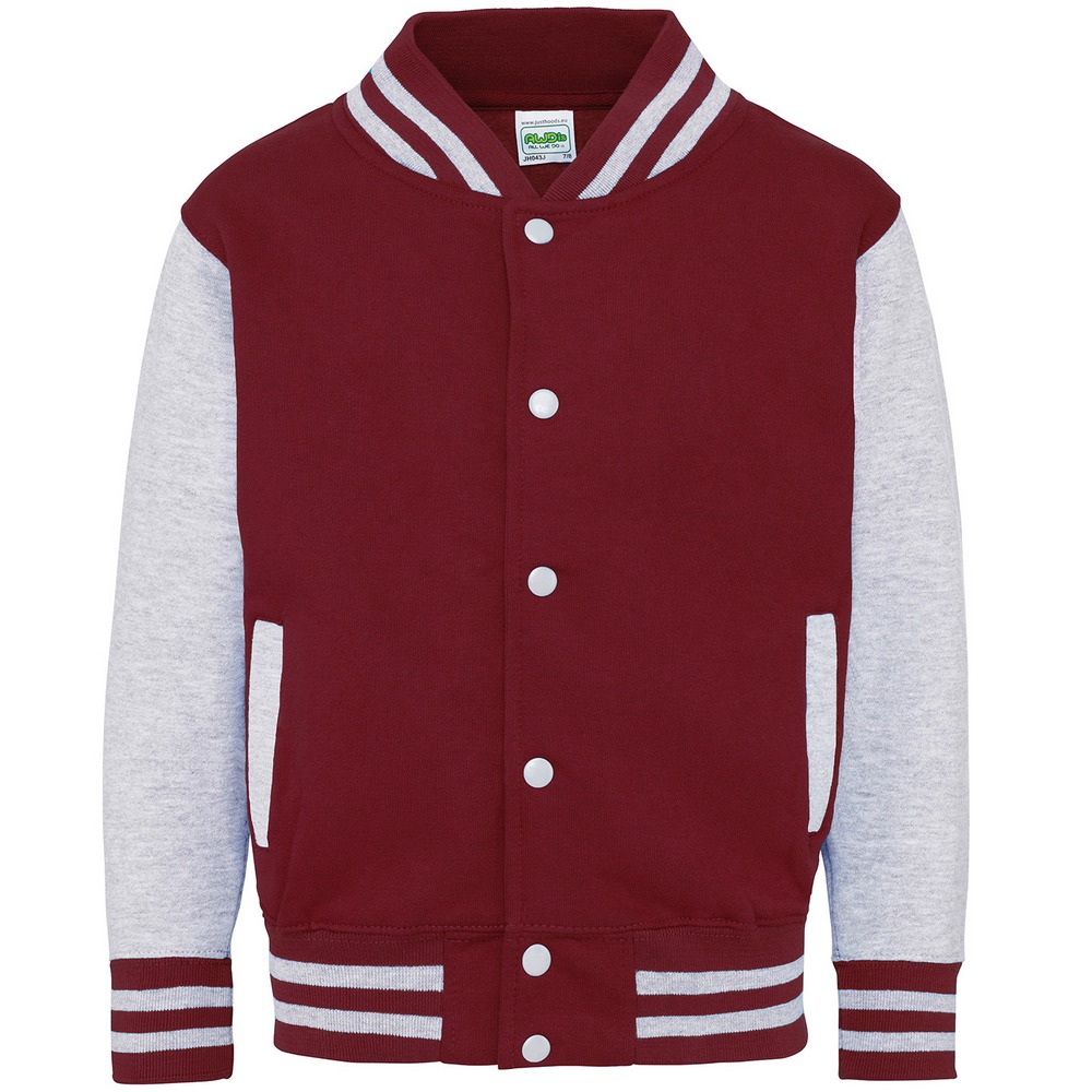 AWDis Just Hoods Kids varsity jacket JH43J