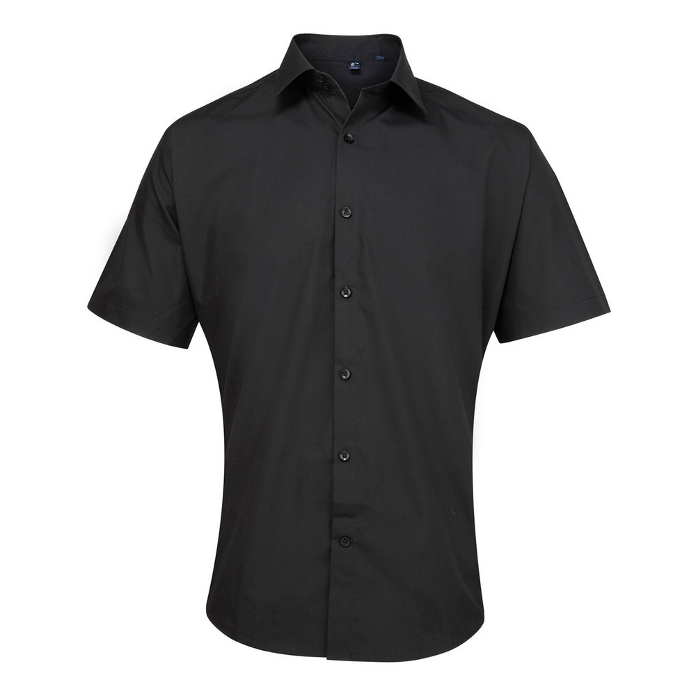 Premier Supreme poplin short sleeve shirt PR209