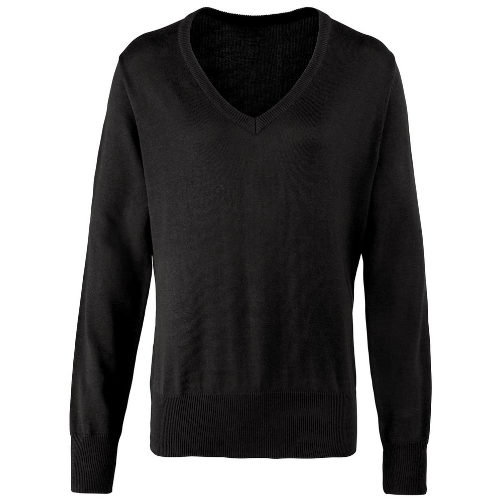 Premier Women's v-neck knitted sweater PR696
