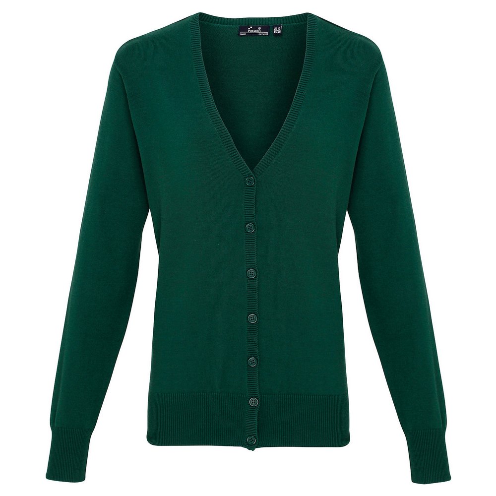 Premier Women's button-through knitted cardigan PR697