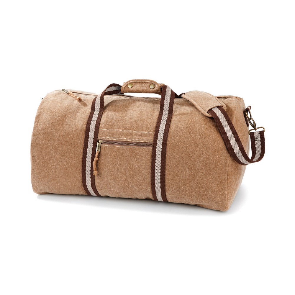 Quadra Vintage canvas holdall QD613