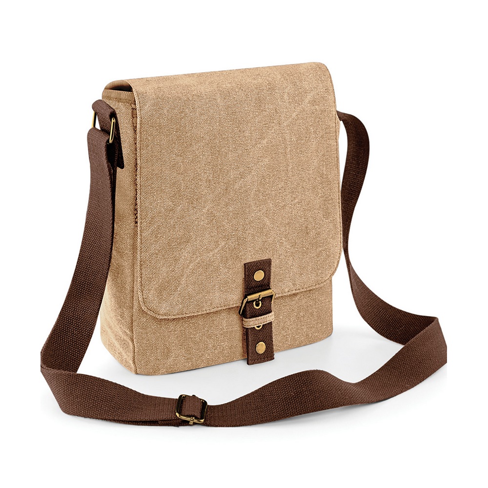 Quadra Vintage canvas iPad/tablet reporter QD624