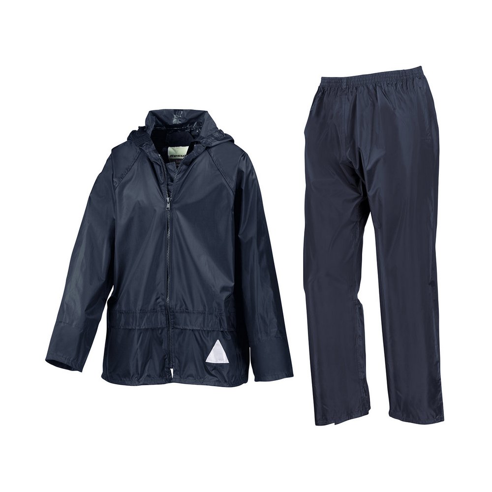 Result Junior waterproof jacket and trouser set RE95J