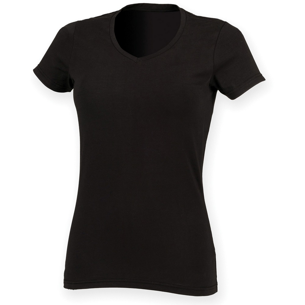 SF Feel good women's stretch v-neck t-shirt SK122