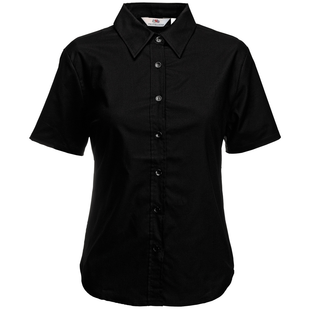 Fruit of the Loom Women's Oxford short sleeve shirt SS003