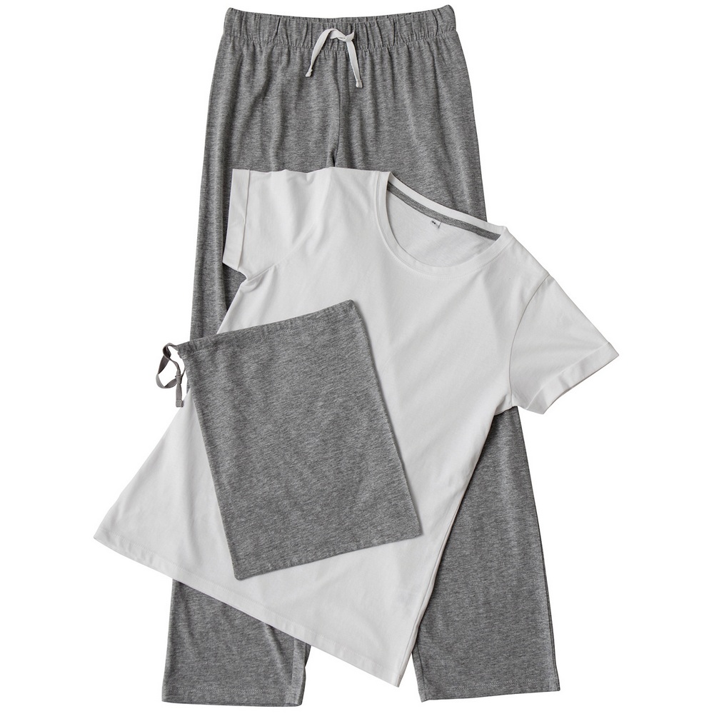 Towel City Women's long pant pyjama set (in a bag) TC053