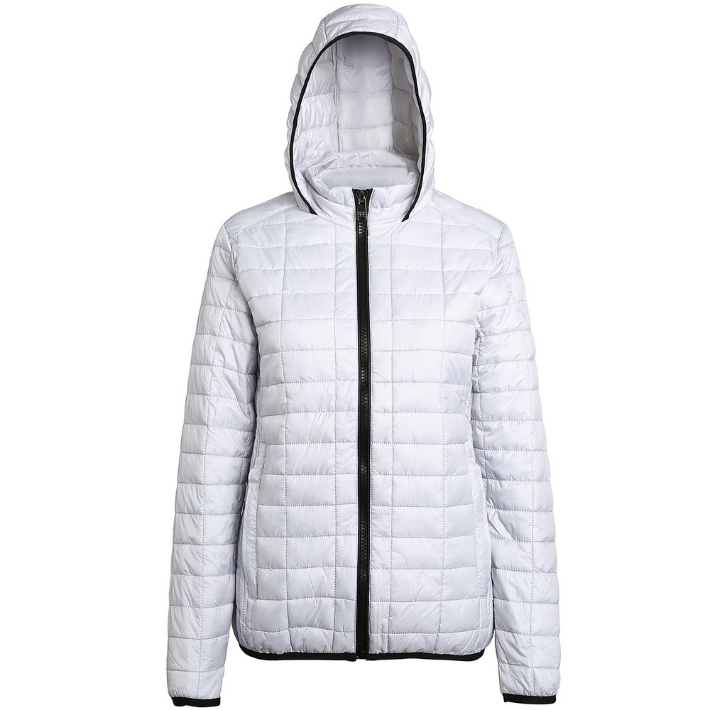 2786 Women's honeycomb hooded jacket TS23F