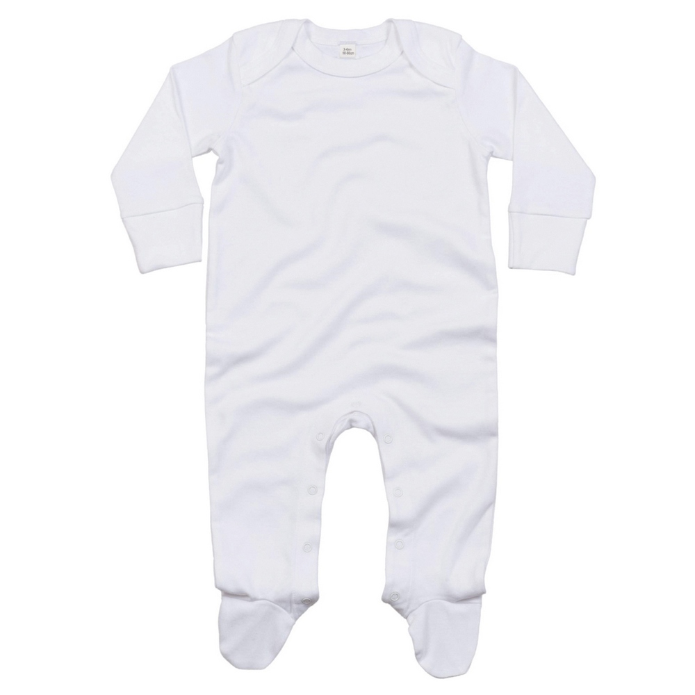 Babybugz Baby organic envelope sleepsuit with mitts BZ035