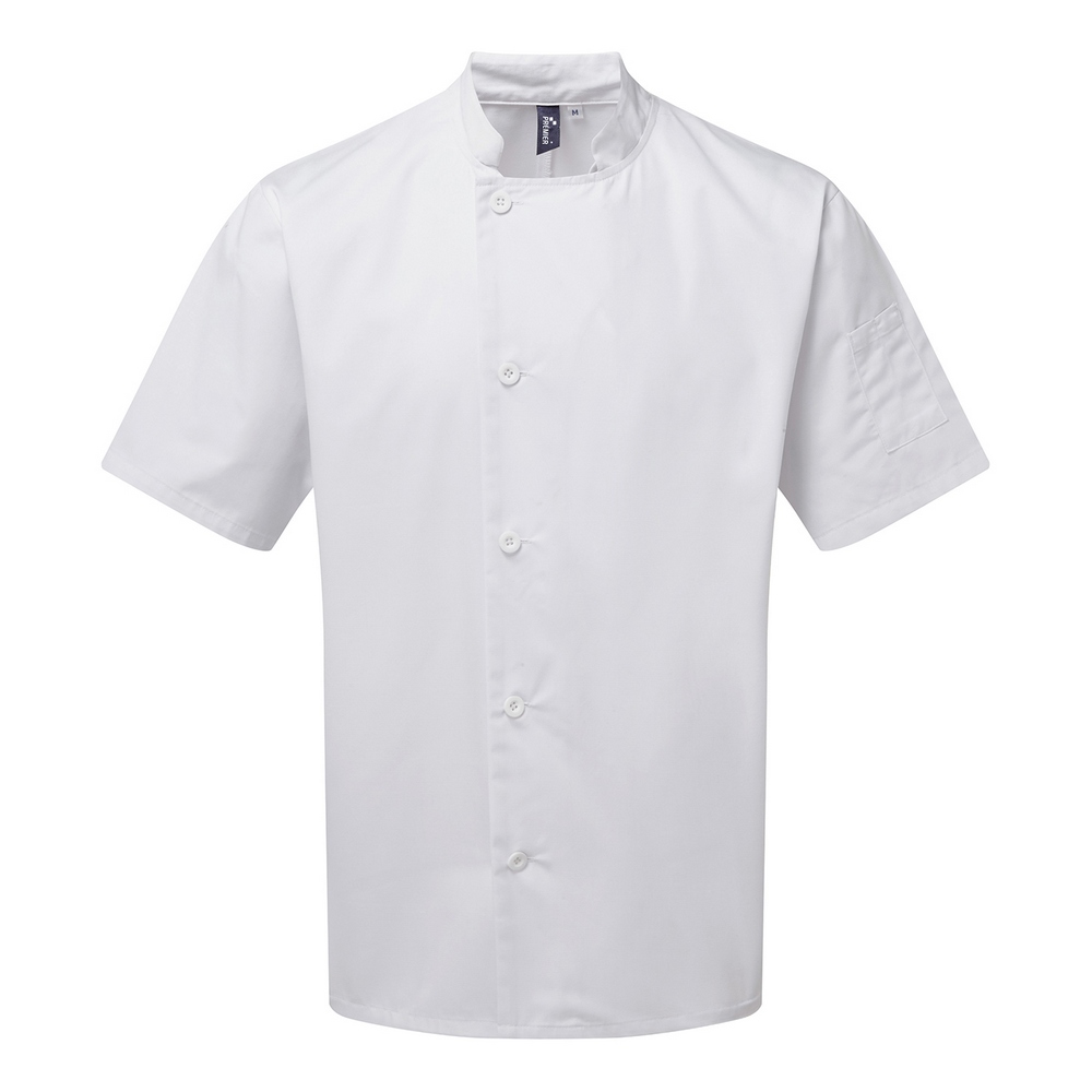 Premier Chef's essential short sleeve jacket PR900