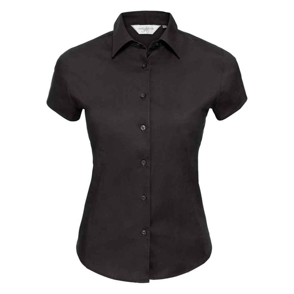 Russell Collection Ladies Short Sleeve Easy Care Fitted Shirt 947F