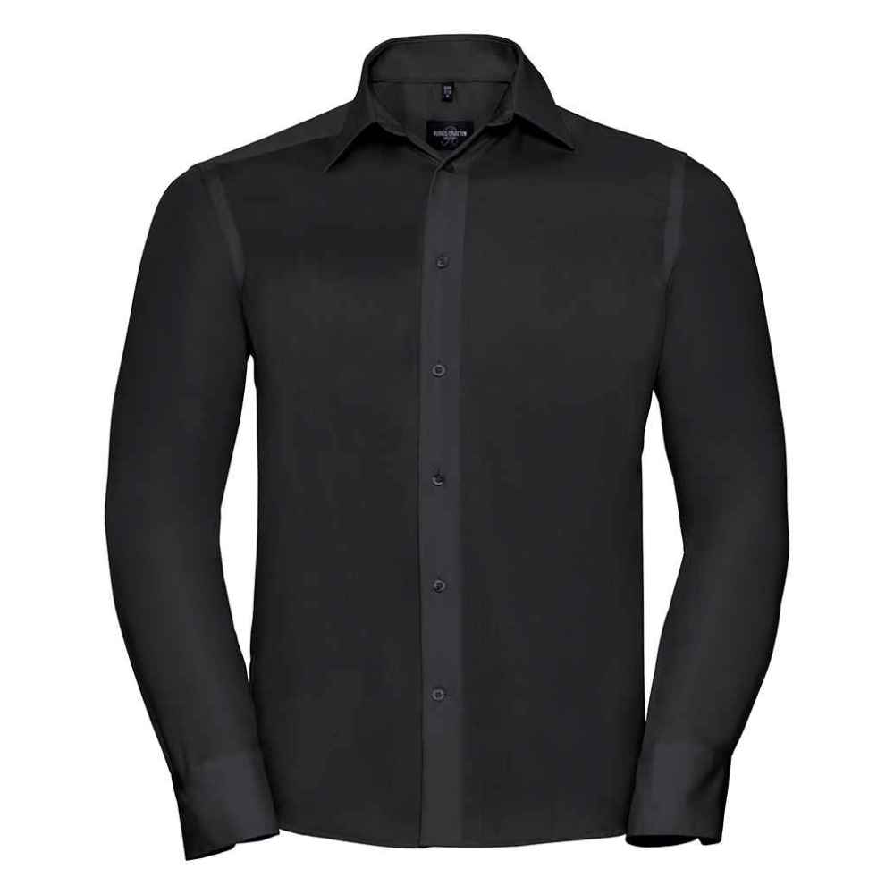 Russell Collection Long Sleeve Tailored Ultimate Non-Iron Shirt 958M