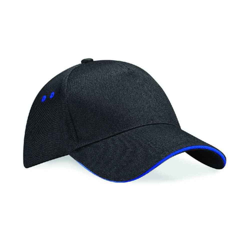 Beechfield Ultimate 5 Panel Cap with Sandwich Peak BB15C