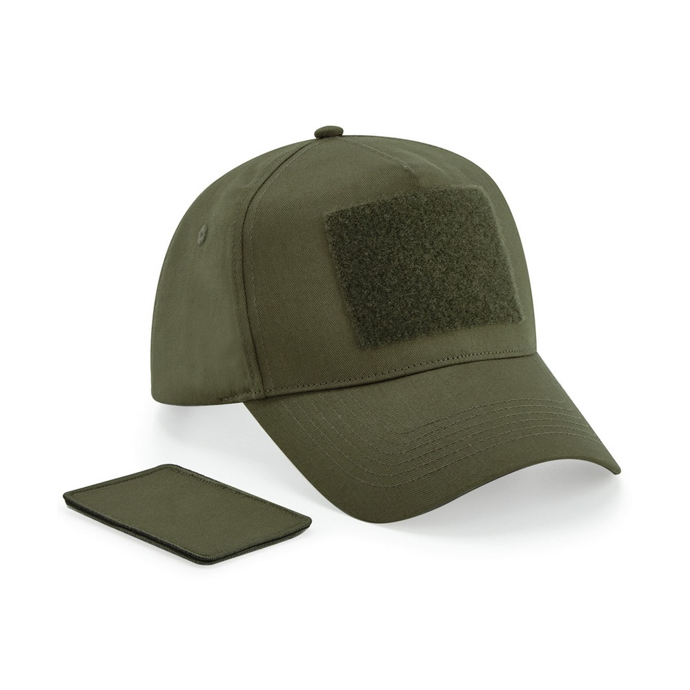 Beechfield Removable patch 5-panel cap BC638