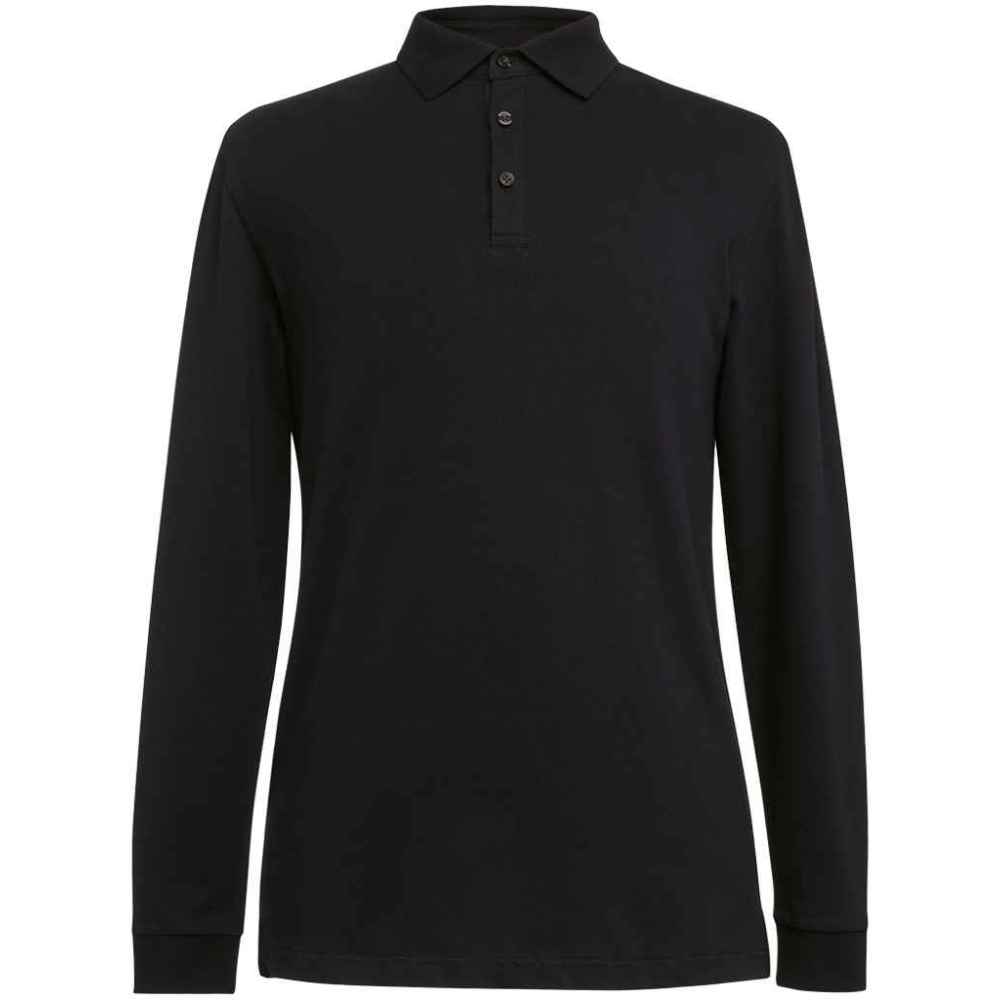 Brook Taverner Frederick Long Sleeve Polo Shirt BK615