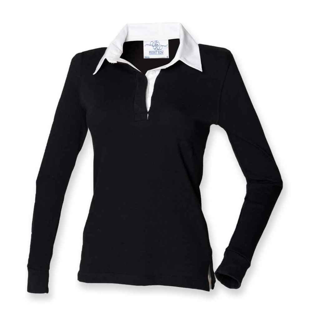 Front Row Ladies Classic Rugby Shirt FR101