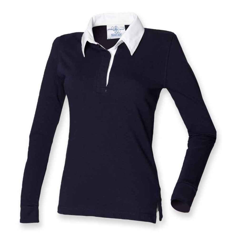 Front Row Ladies Classic Rugby Shirt FR101