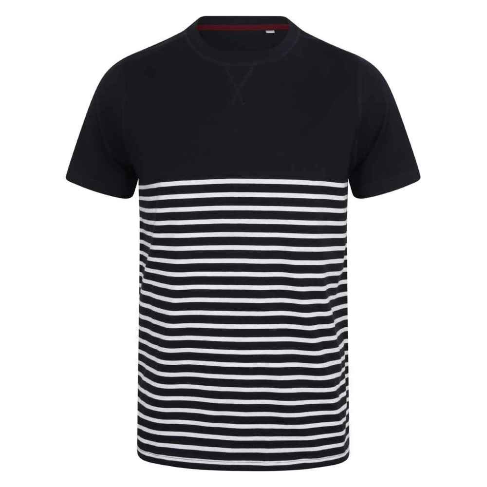 Front Row Unisex Breton Striped T-Shirt FR135