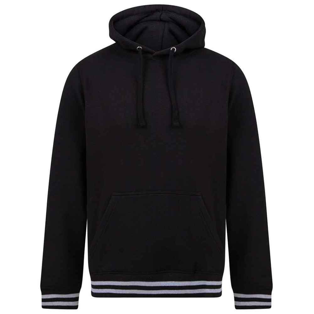 Front Row Unisex Striped Cuff Hoodie FR841