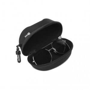 Kono Hard Shell Zipper Sunglasses Case G4042 BK