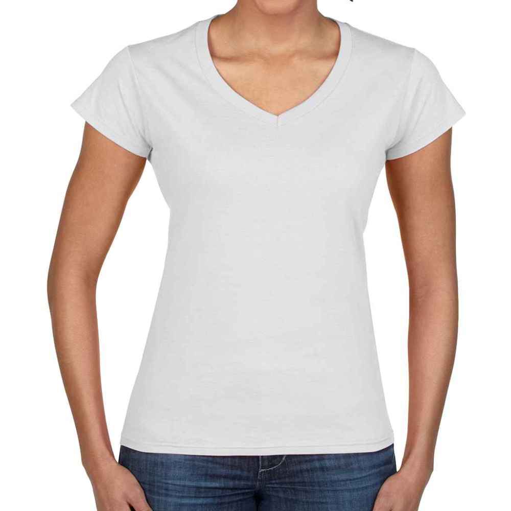 Gildan Ladies SoftStyle® V Neck T-Shirt GD78