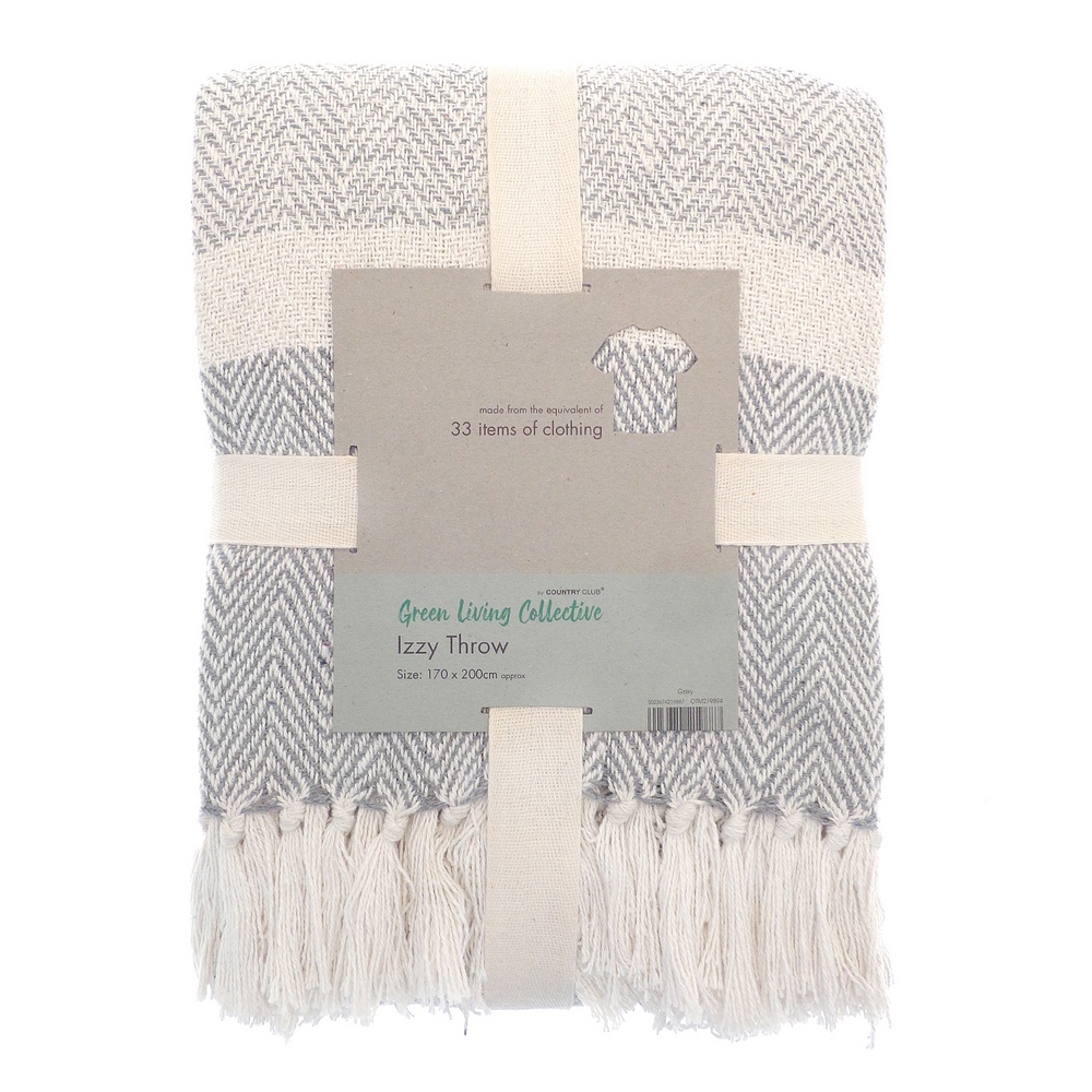 Home & Living Izzy recycled throw HL208