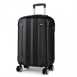 Kono 19 Inch ABS Hard Shell Suitcase Luggage K1777L BK 19