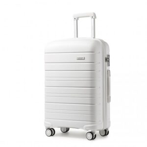 Kono 20 Inch Multi Texture Hard Shell PP Suitcase K2091L WE 20