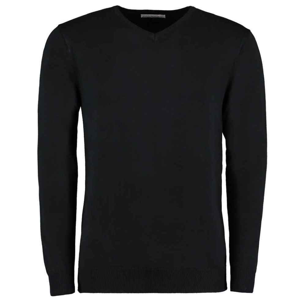 Kustom Kit Arundel Cotton Acrylic V Neck Sweater K352