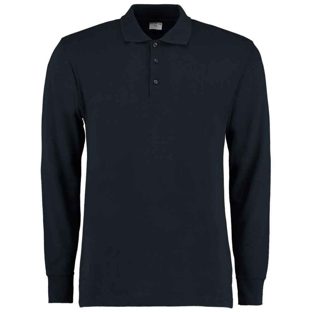 Kustom Kit Long Sleeve Poly/Cotton Piqué Polo Shirt K430