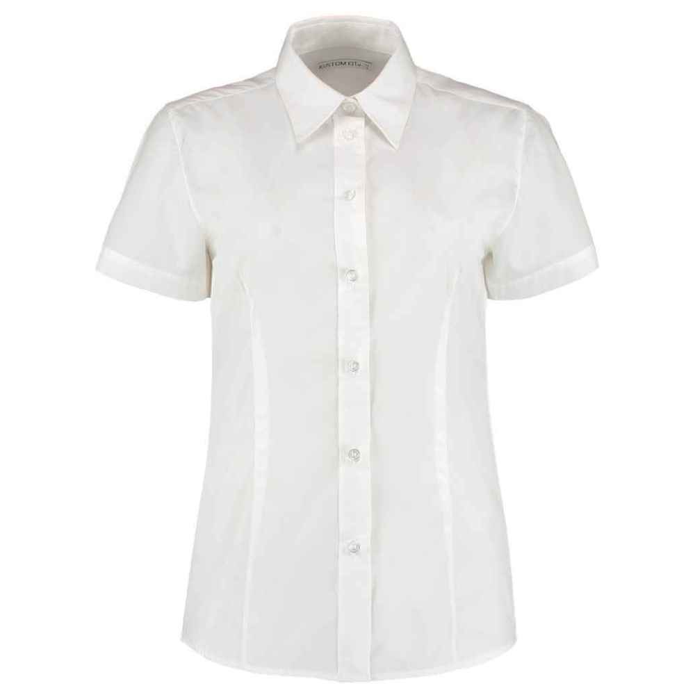 Kustom Kit Ladies Short Sleeve Classic Fit Workforce Shirt K728