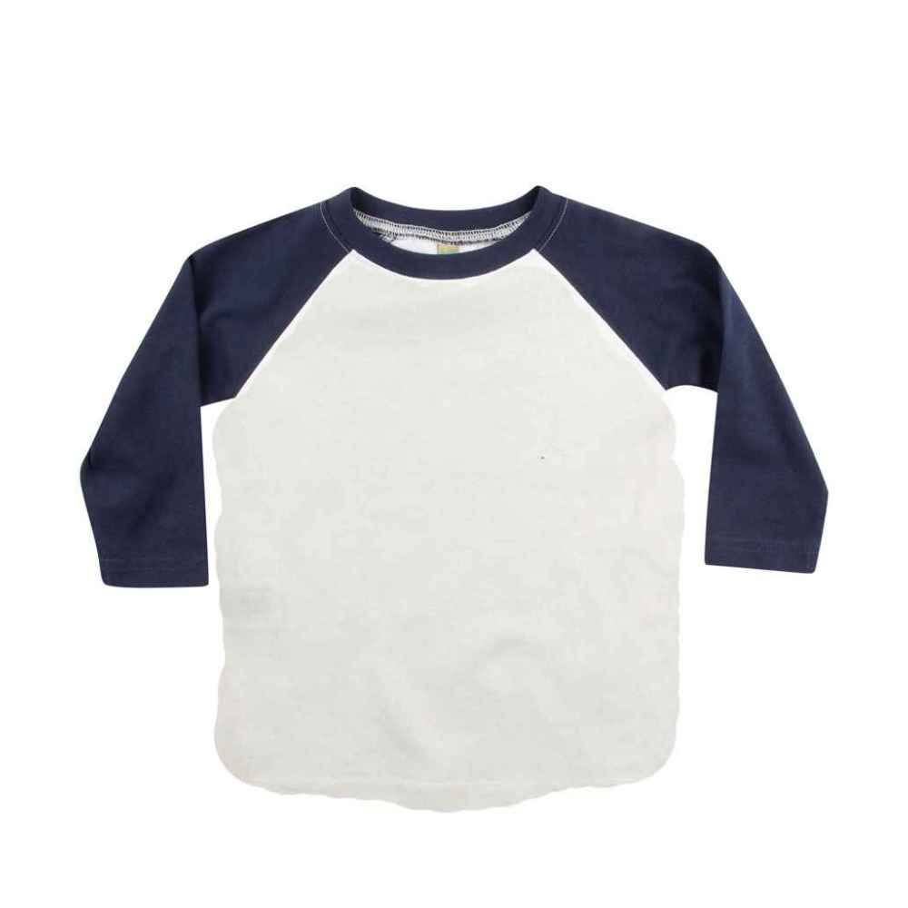 Larkwood Baby/Toddler Long Sleeve Baseball T-Shirt LW25T