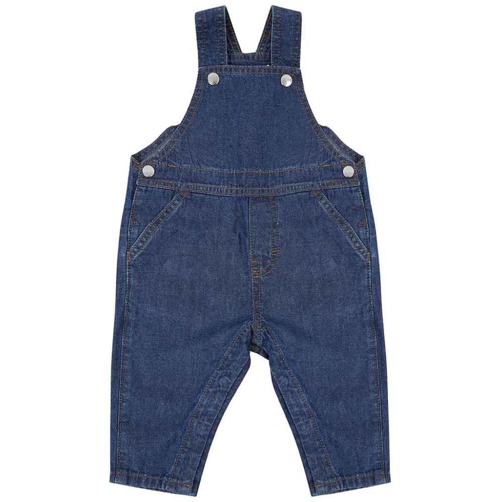 Larkwood Kids Denim Dungarees LW700