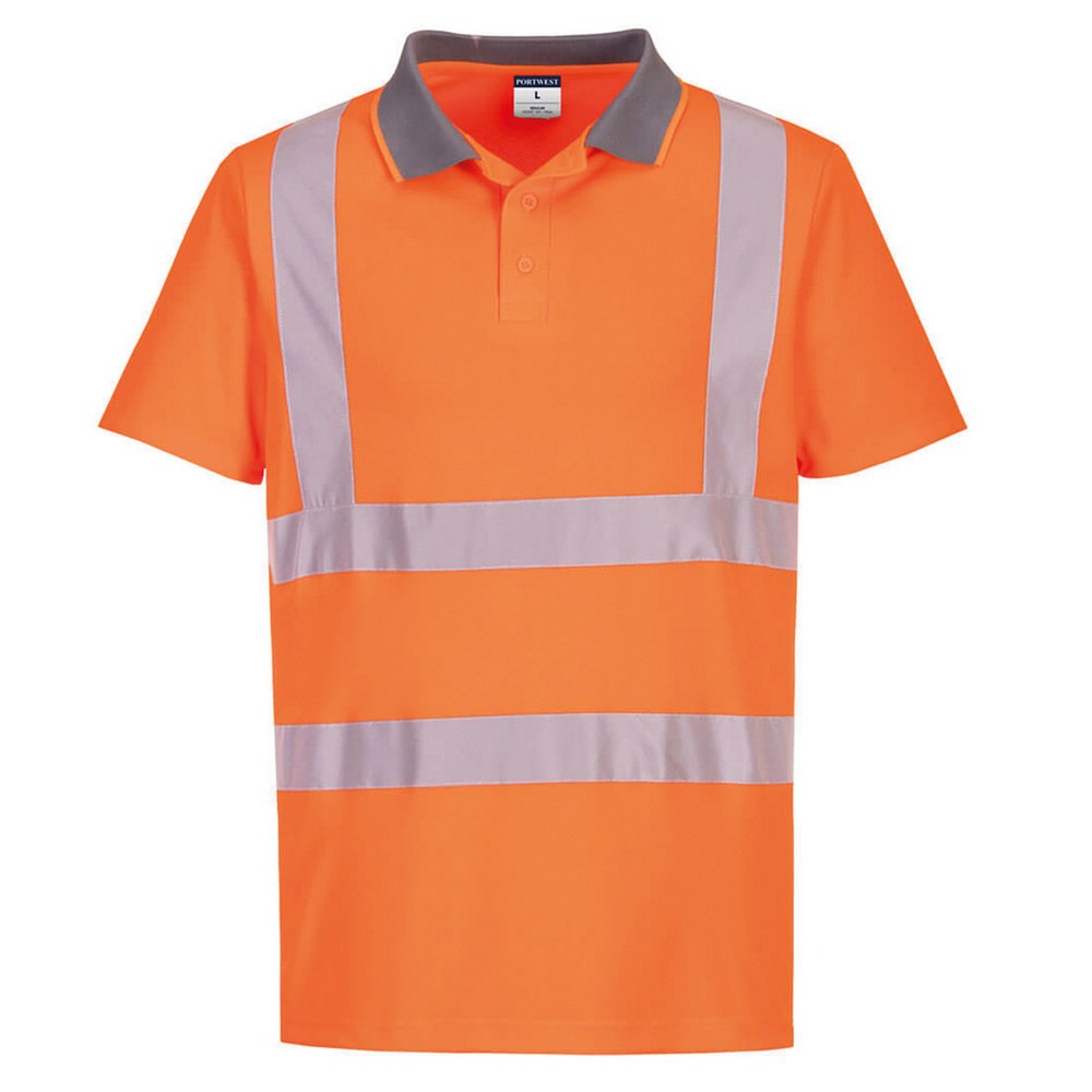 Portwest Eco Hi-vis short sleeve polo (EC10) PW410