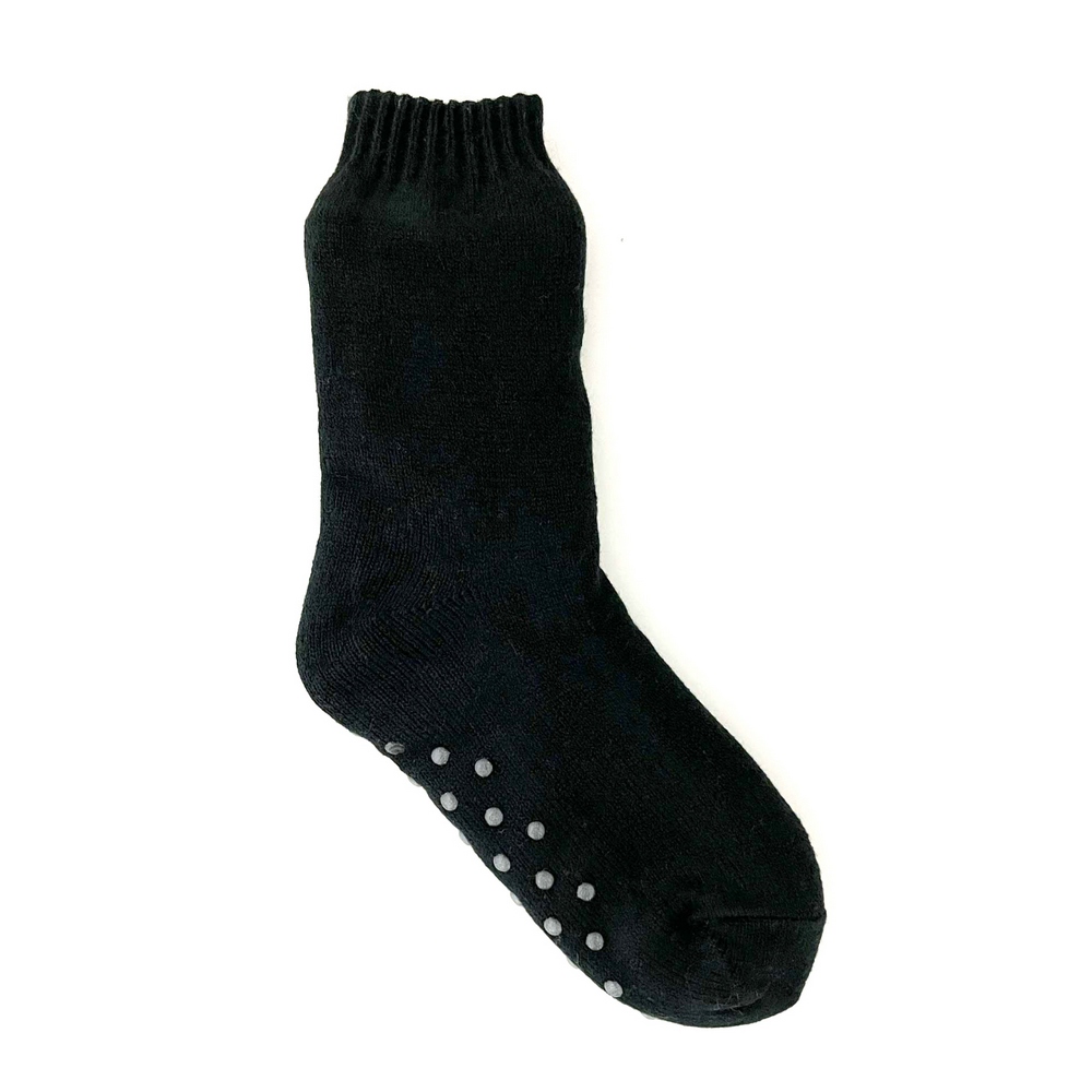 Ribbon Adult sherpa socks with turndown RI016