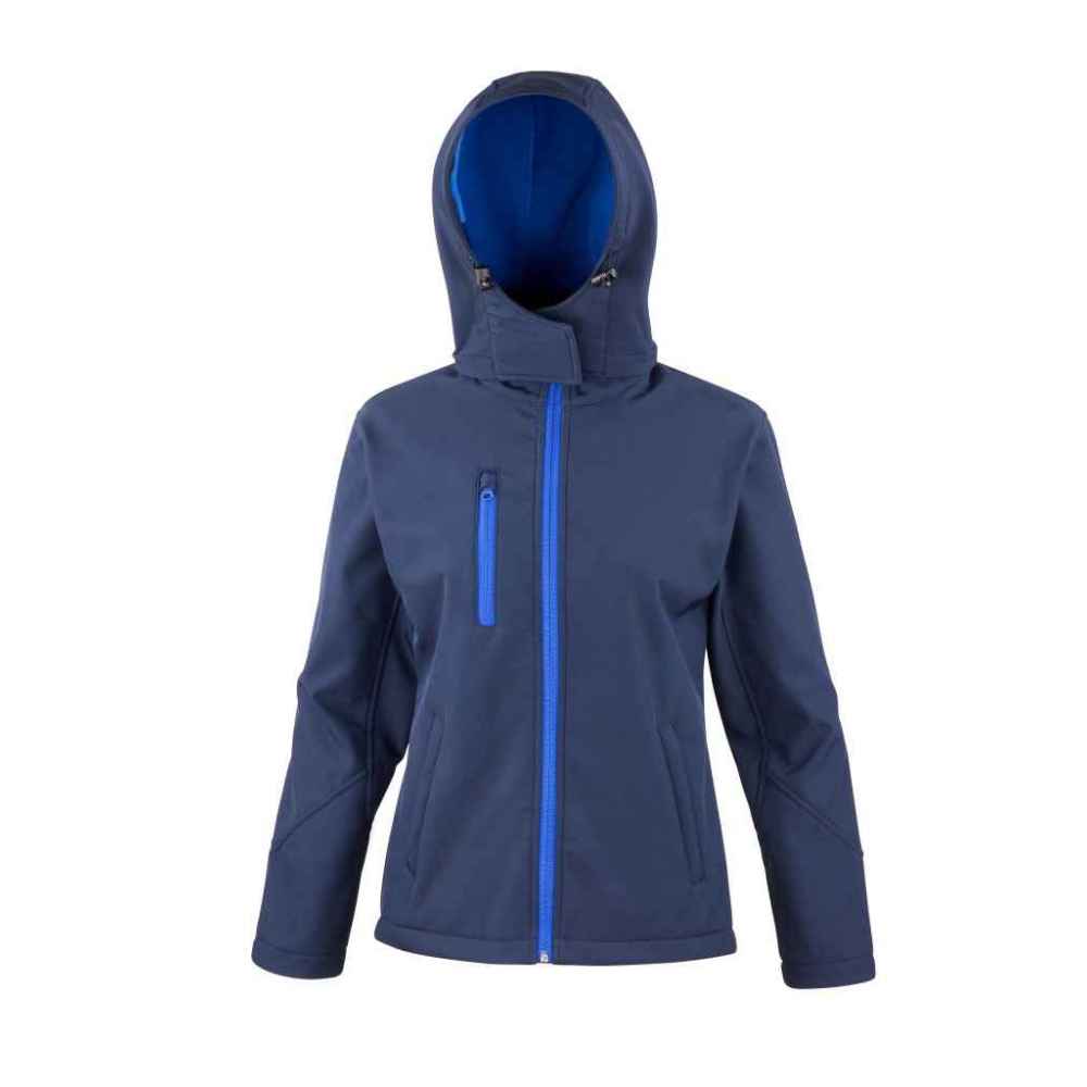 Result Core Ladies Hooded Soft Shell Jacket RS230F