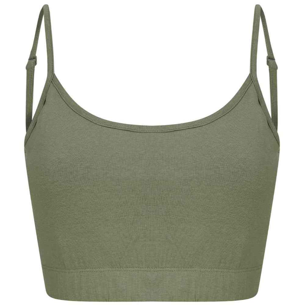 SF Ladies Sustainable Cropped Cami Vest Top SK230