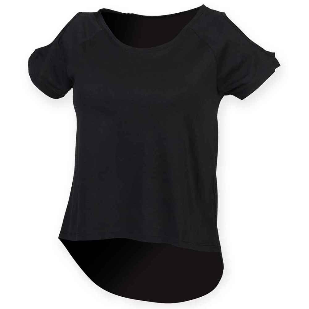 SF Ladies Drop Tail T-Shirt SK233