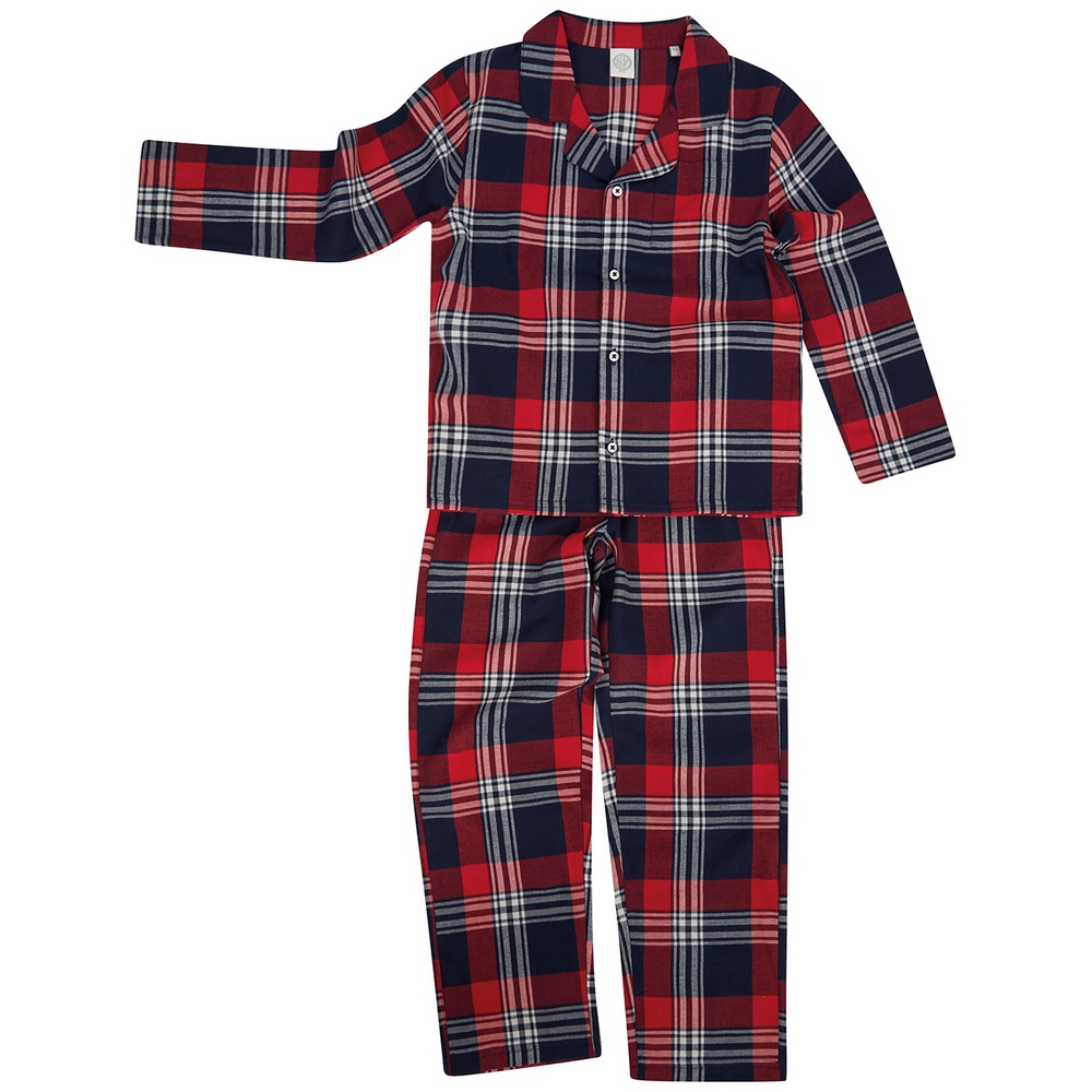 SF Minni Kids tartan lounge set SM074