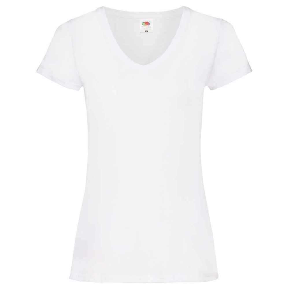 Fruit of the Loom Lady Fit Value V Neck T-Shirt SS702