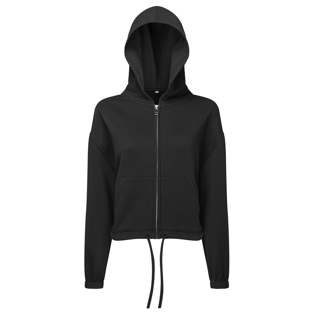 TriDri® Women’s recycled drawstring full-zip hoodie TR601