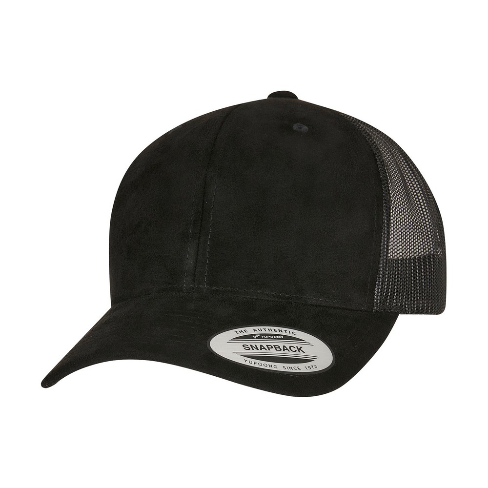 Flexfit Imitation suede leather trucker cap (6606SU) YP236