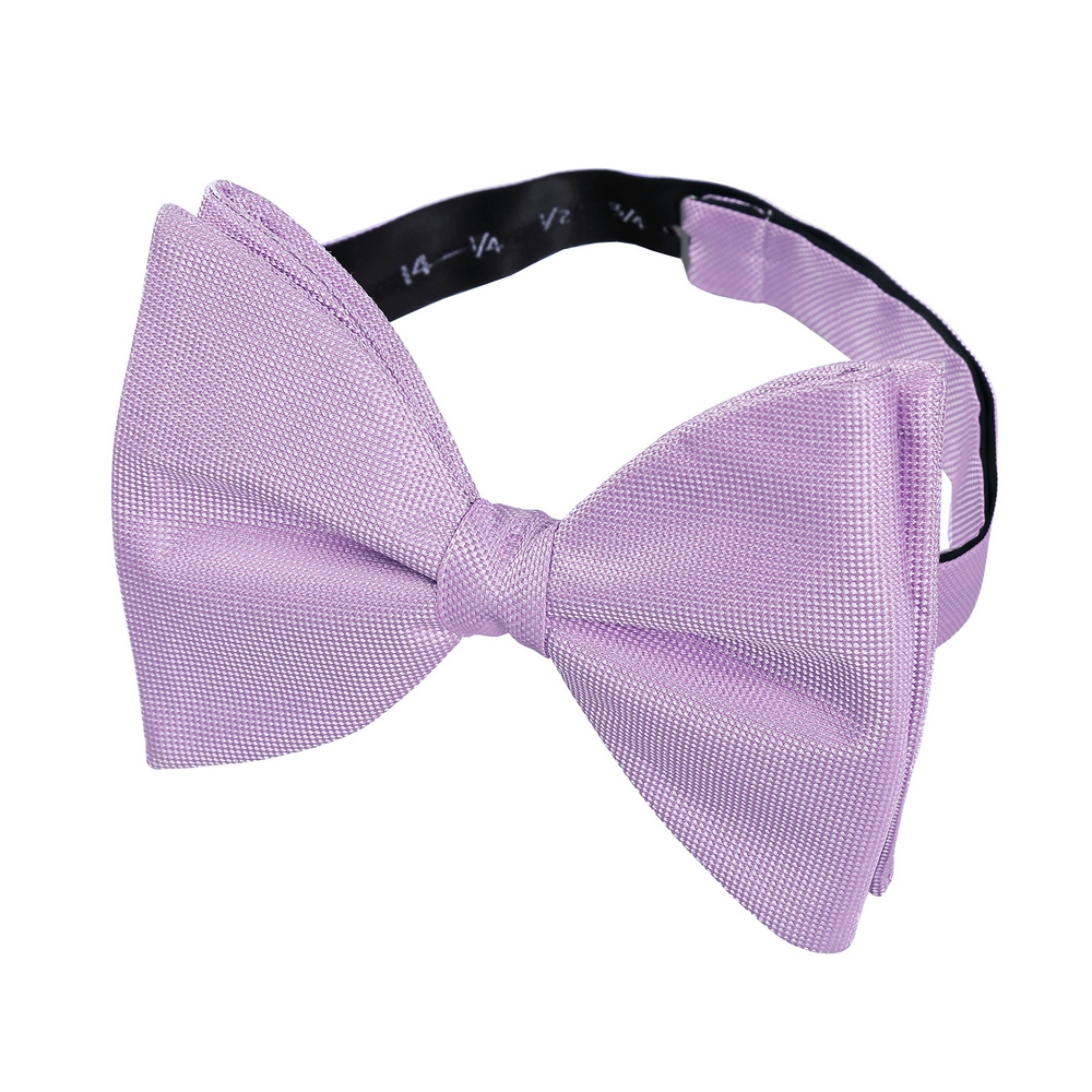 DQT Plain Silk Butterfly Pre-Tied Bow Tie Adult