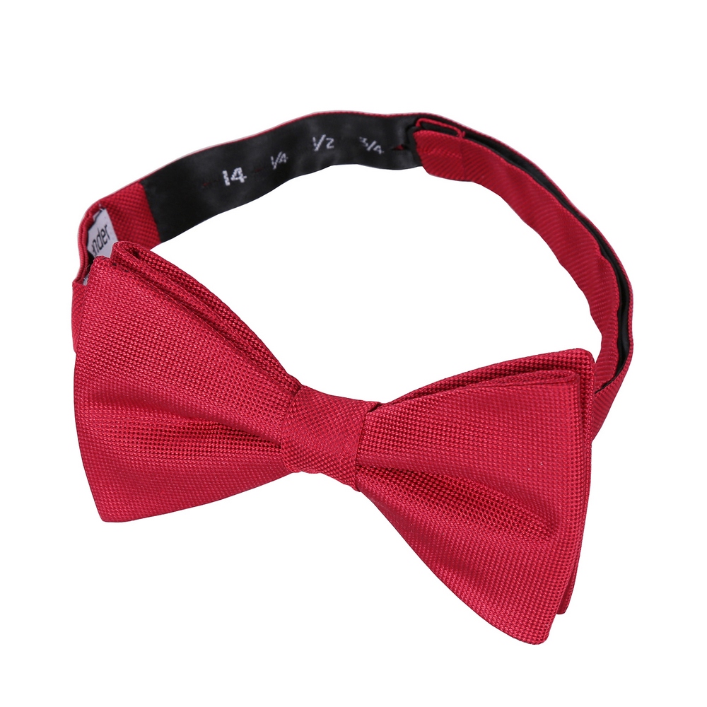DQT Plain Silk Thistle Pre-Tied Bow Tie Adult